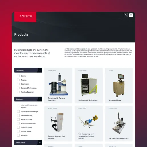 Antech web design