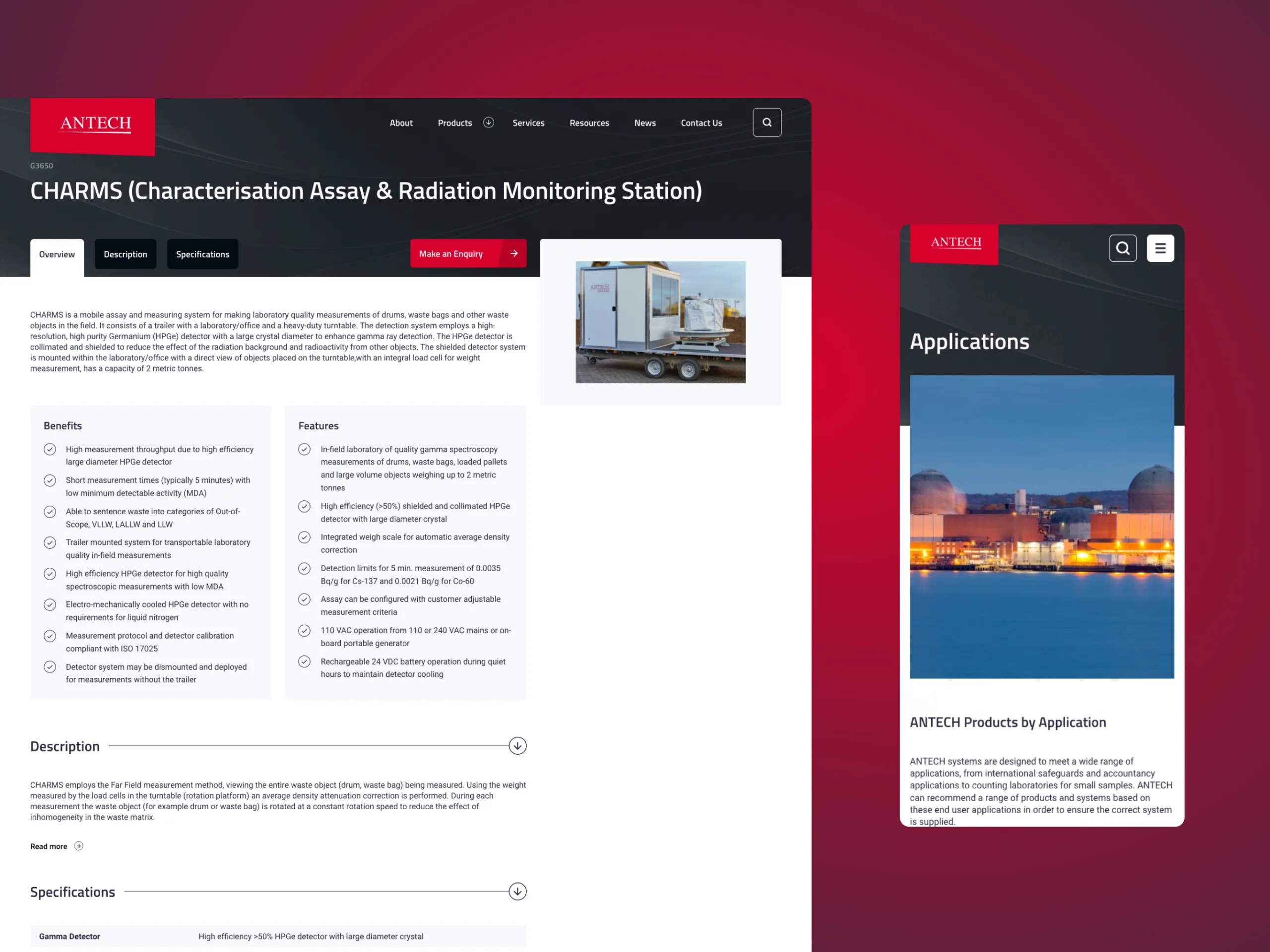 Antech web design