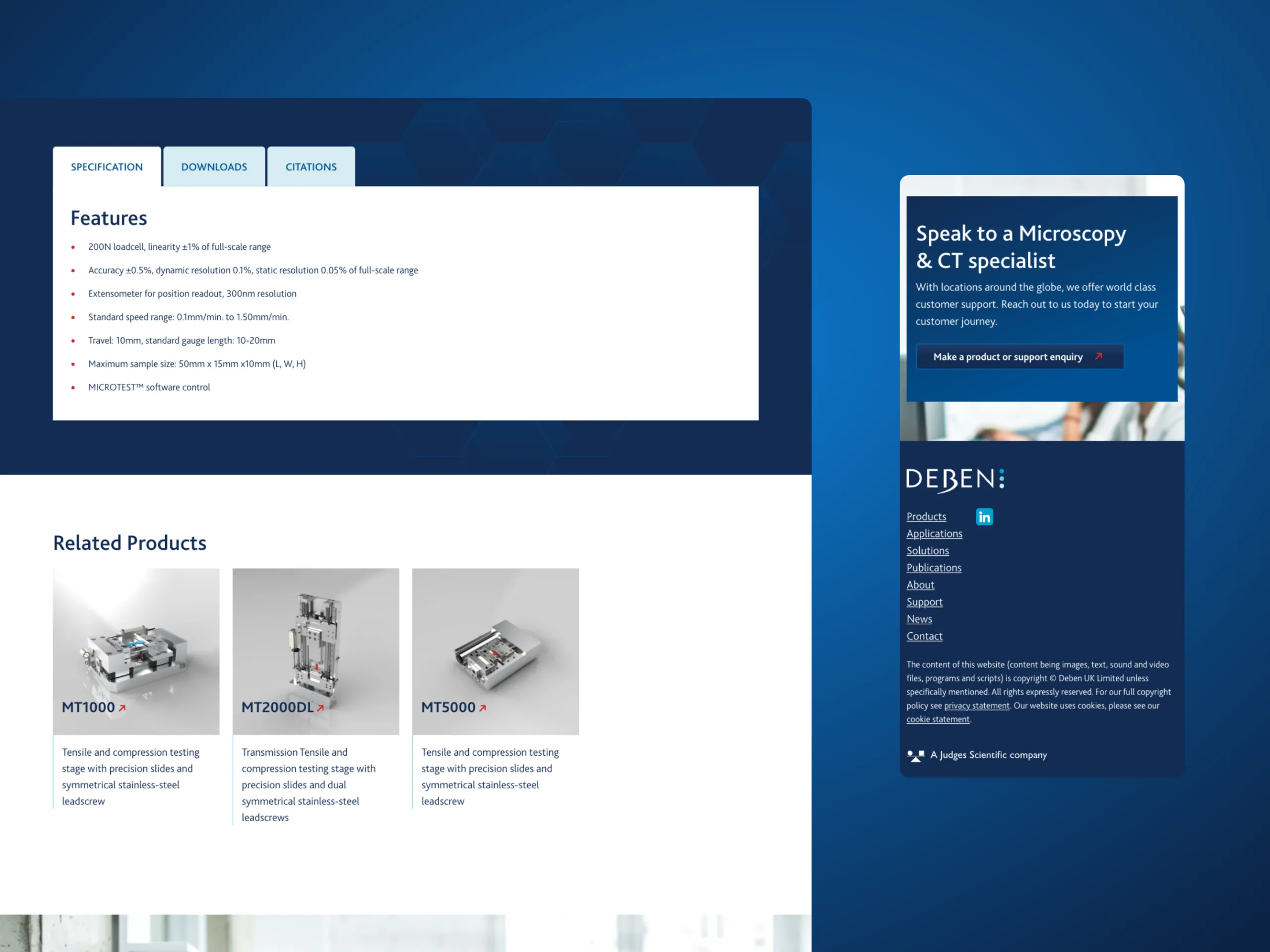 Deben web design