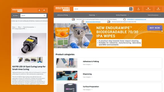 Intertronics e-commerce