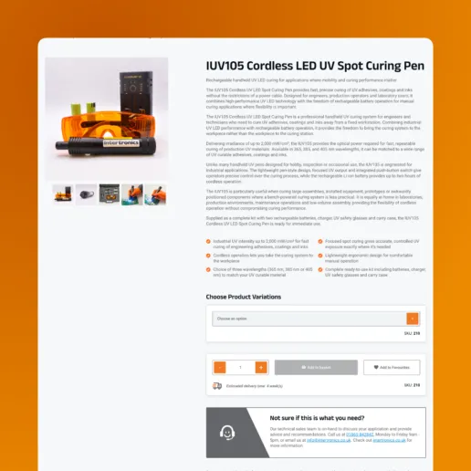 Intertronics e-commerce