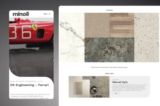 Minoli web design