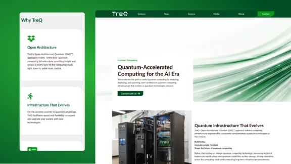 TreQ web design