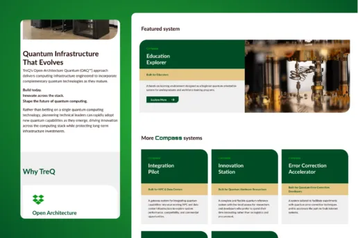 TreQ web design