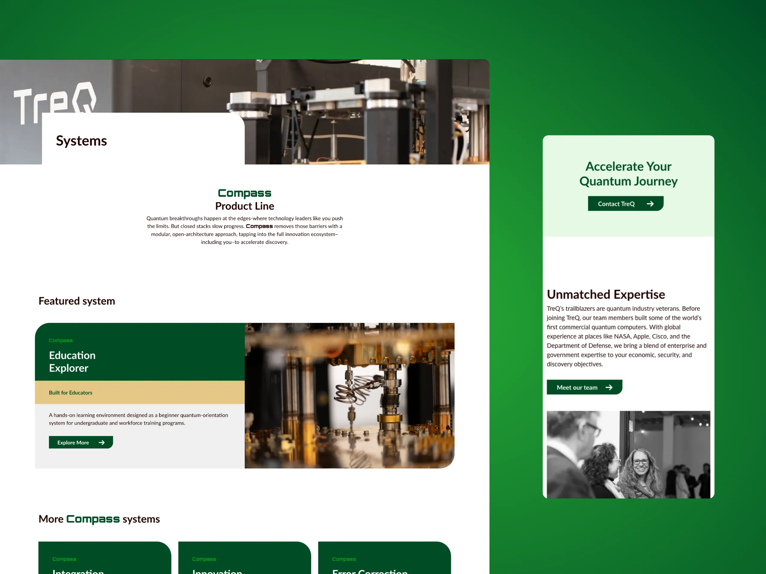 TreQ web design